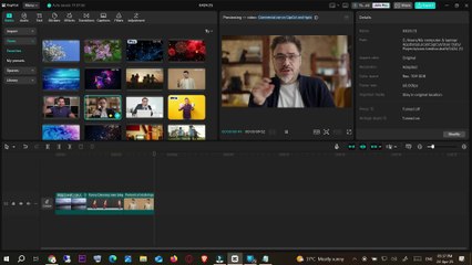 how to apply animation to all clips capcut