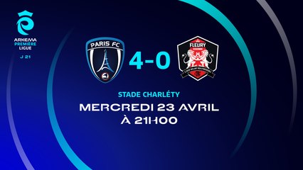J21 : Paris FC – FC Feury 91 (4-0)