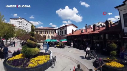 Yere sigara izmariti atanlara dronlu denetim