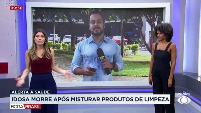 Idosa morre após inalar mistura de produtos de limpeza em GO