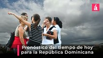 Pronóstico del tiempo para la República Dominicana de hoy 25 y mañana sábado 26 de abril, 2025
