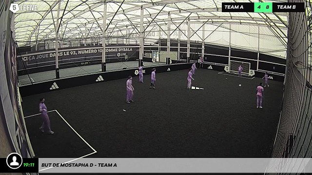 But de Mostapha D - Team A