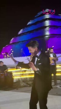 ليلة لا تُنسى و«حماقي» يشعل الأجواء: أبرز لقطات حفل زفاف «ليلى زاهر» و«هشام جمال