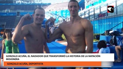 Gonzalo Acuña, el Nadador que transformó la historia de la natación Misionera