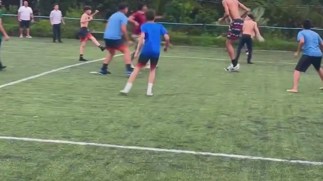 Wembanyama’s height difference steals the show in Costa Rica soccer match