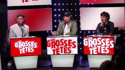 Le trio Ferrari-Lecaplain-Tsamère invité des "Grosses Têtes"