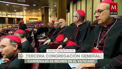 Cardenales se reúnen en el Vaticano para la Tercera Congregación General