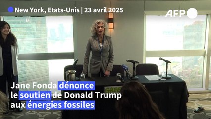 Climat: Jane Fonda accuse Trump d'avoir passé "un pacte avec le diable"