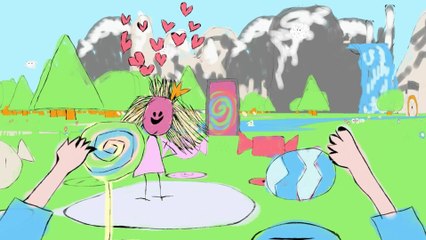 Vater nutzt die Zeichnungen seiner 4-jährigen Tochter als Grafik für dieses wunderschöne Adventure
