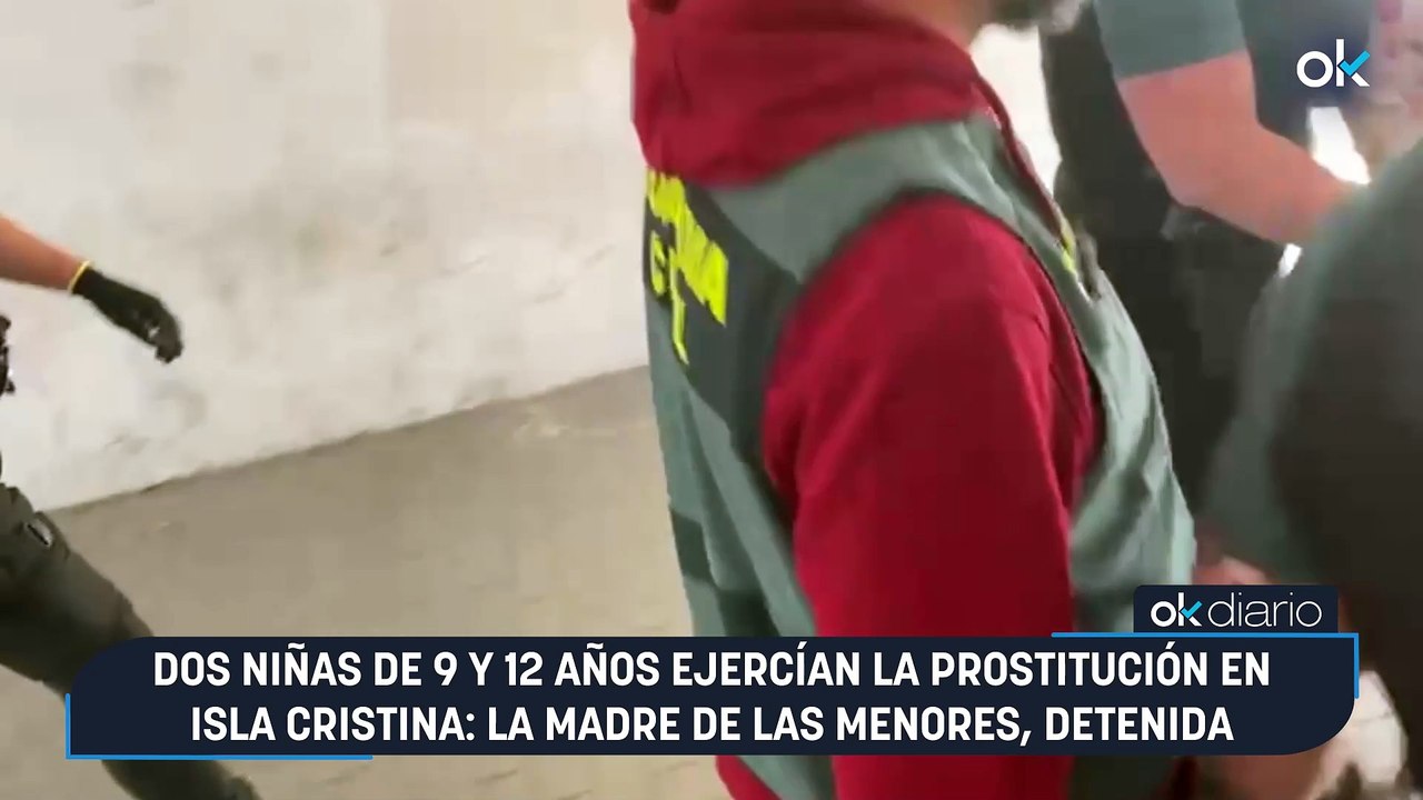 Dos niñas de 9 y 12 años ejercían la prostitución en Isla Cristina: la madre de las menores, detenida