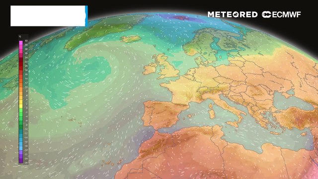 Giovedì 24 aprile: temperature attese in Europa nei prossimi giorni
