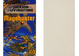 Magehunter -- by Paul Mason; illustrated by Russ Nicholson -- Fighting fantasy gamebooks -- 57, Puffin books, London, -- Penguin
