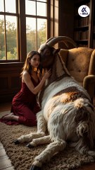 This Giant Goat Will Melt Your Heart – Stunning Cinematic Moment!