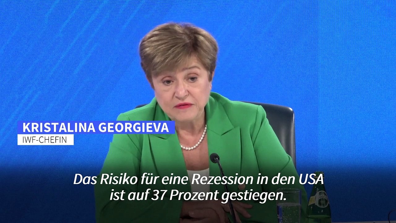 IWF: Risiko für Rezession in den USA bei 37 Prozent