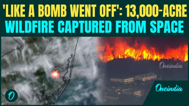 Satellite Captures New Jersey’s Worst Wildfire in Decades; Wildfire Explodes Across 13,000+ Acres