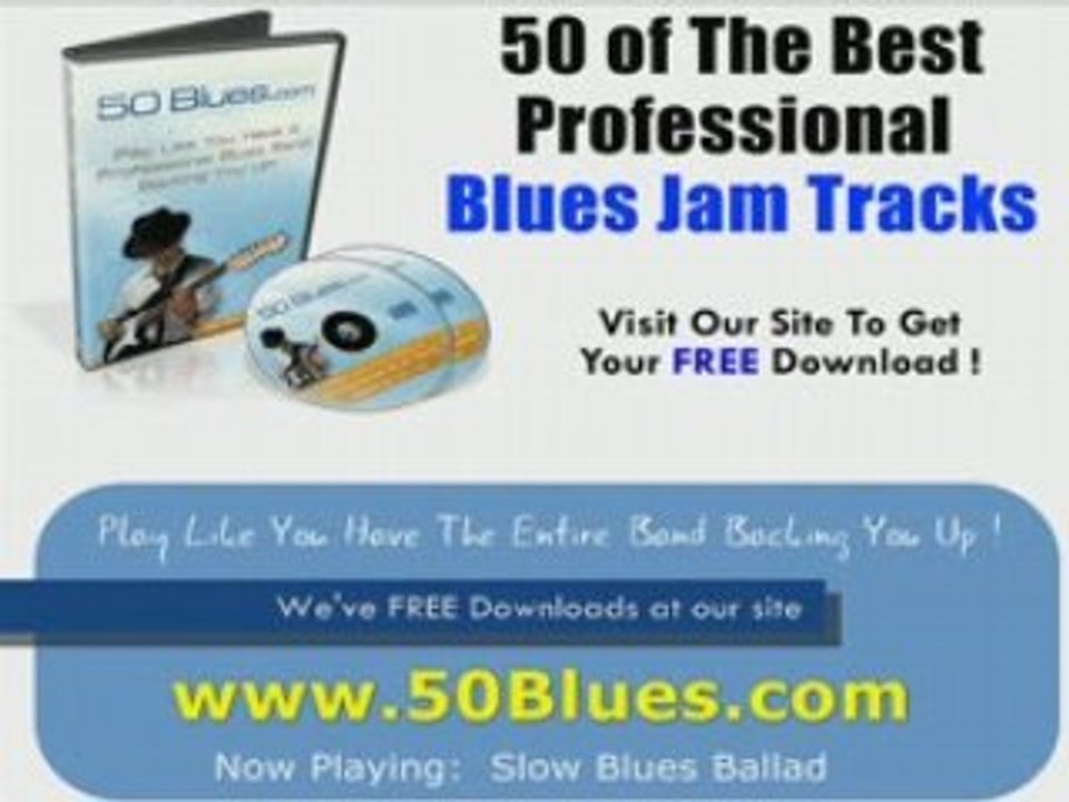 Slow Blues Ballad Backing Tracks for Guitar,Harmonica,Harp