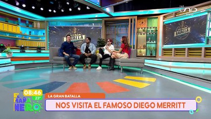 NOS VISITA EL FAMOSO DIEGO MERRITT