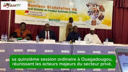 Burkina/Secteur privé : « Le nouvel ordre mondial nous impose d’être à l’avant-garde du combat économique », Idrissa Nassa, président du patronat burkinabè