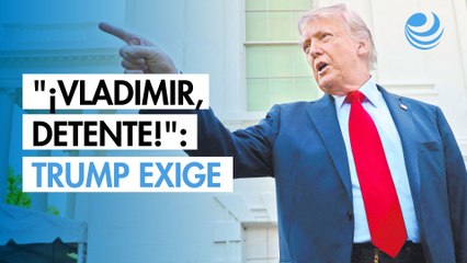 "¡Vladimir, DETENTE!": Trump exige a Putin tras ataque ruso con misiles a Kiev