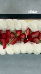 La France bat le record du plus grand fraisier du monde