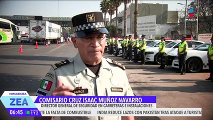 Operativo Semana Santa 2025 de la Guardia Nacional registra disminución de accidentes