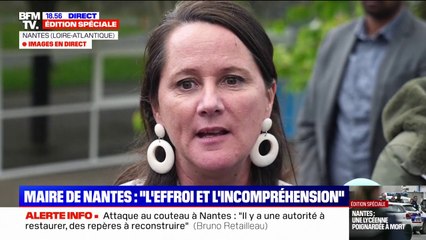"L'effroi et l'incompréhension sont sur toutes les lèvres": la maire de Nantes réagit à l'attaque au couteau dans un lycée
