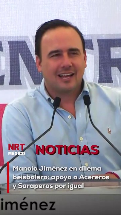 En el primer encuentro entre Saraperos y Acereros, en el que la Furia Azul arrasó 18-0, el gobernador Manolo Jiménez apoyó por igual a los dos equipos y a los alcaldes de Monclova y Saltillo.