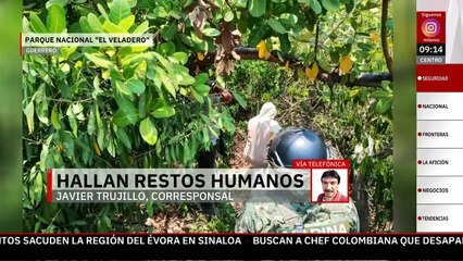Encuentran restos humanos en Parque Nacional El Veladero en Acapulco