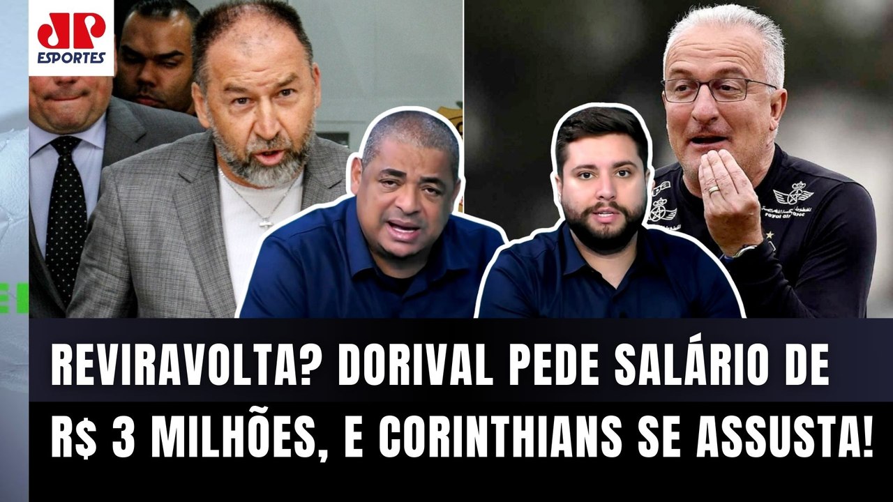 ABSURDO??? "SAIU A INFORMAÇÃO de que o Corinthians SE IRRITOU porque o Dorival..." SAIBA TUDO!