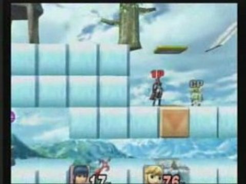 Super Smash Bros Brawl Toon Link VS Marth