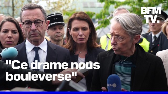 Attaque au couteau à Nantes: le point presse en intégralité de Bruno Retailleau et Élisabeth Borne