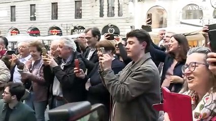 25 aprile, Ornella Vanoni improvvisa "Ma mi…" davanti al Piccolo