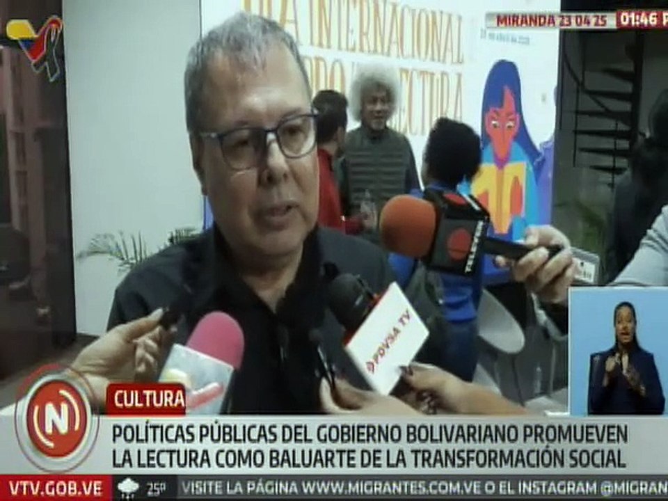 Miranda | Escritores y lectores venezolanos celebraron el Día Internacional del Libro en el CELARG