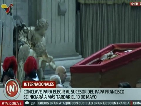 Cónclave para elegir al sucesor del papa Francisco se prevé entre el 5 y el 10 de mayo