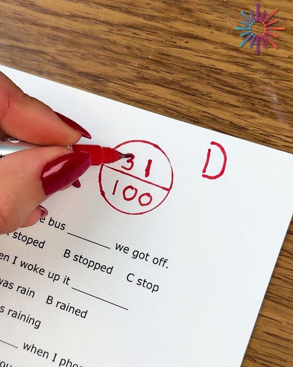 Easy fix for bad test grade! 💯