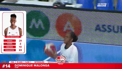 Basket Landes - Lyon, le grand résumé - Basket Landes écarte l'Asvel