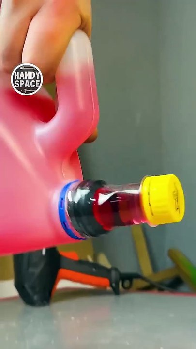 Useful Life Hack with a piece of bicycle Tube and a Bottle!  #shorts #diy