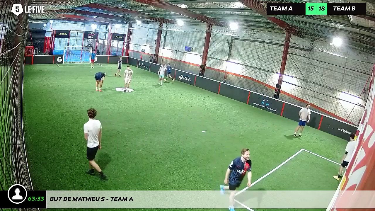 But de Mathieu S - Team A