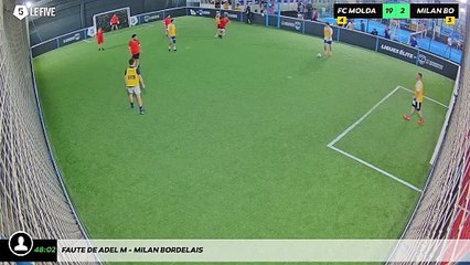 Faute de Adel M - Milan Bordelais