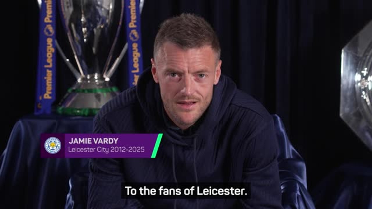 Jamie Vardy 'gutted' by Leicester exit but leaves door open for return