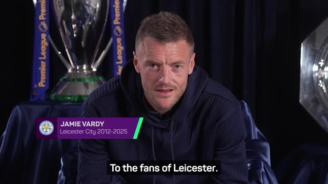 Jamie Vardy 'gutted' by Leicester exit but leaves door open for return