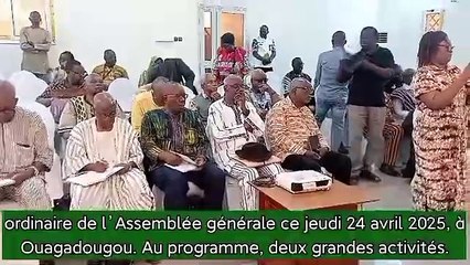 Burkina : L’ANSAL-BF tient la première session ordinaire de son assemblée générale