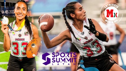 Diana Flores impulsa 100,000 nuevos jugadores de flag football tras medalla de oro 2022 en México