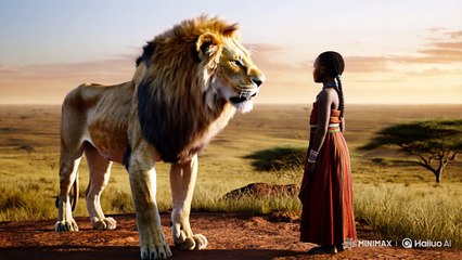 Lion attack #funny#ai