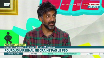 Pourquoi Arsenal ne craint pas le PSG ? - L'Équipe de Greg - extrait
