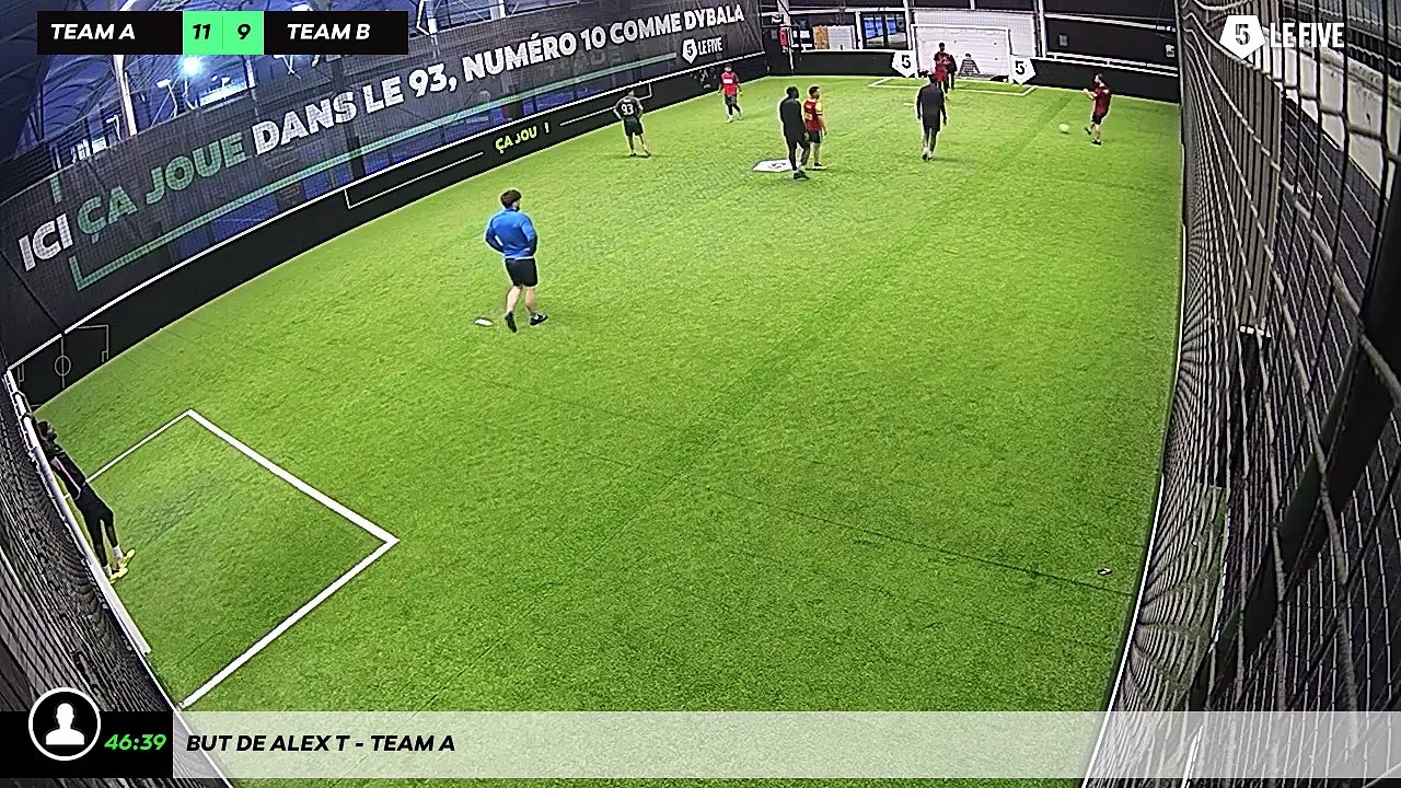 But de Alex T - Team A