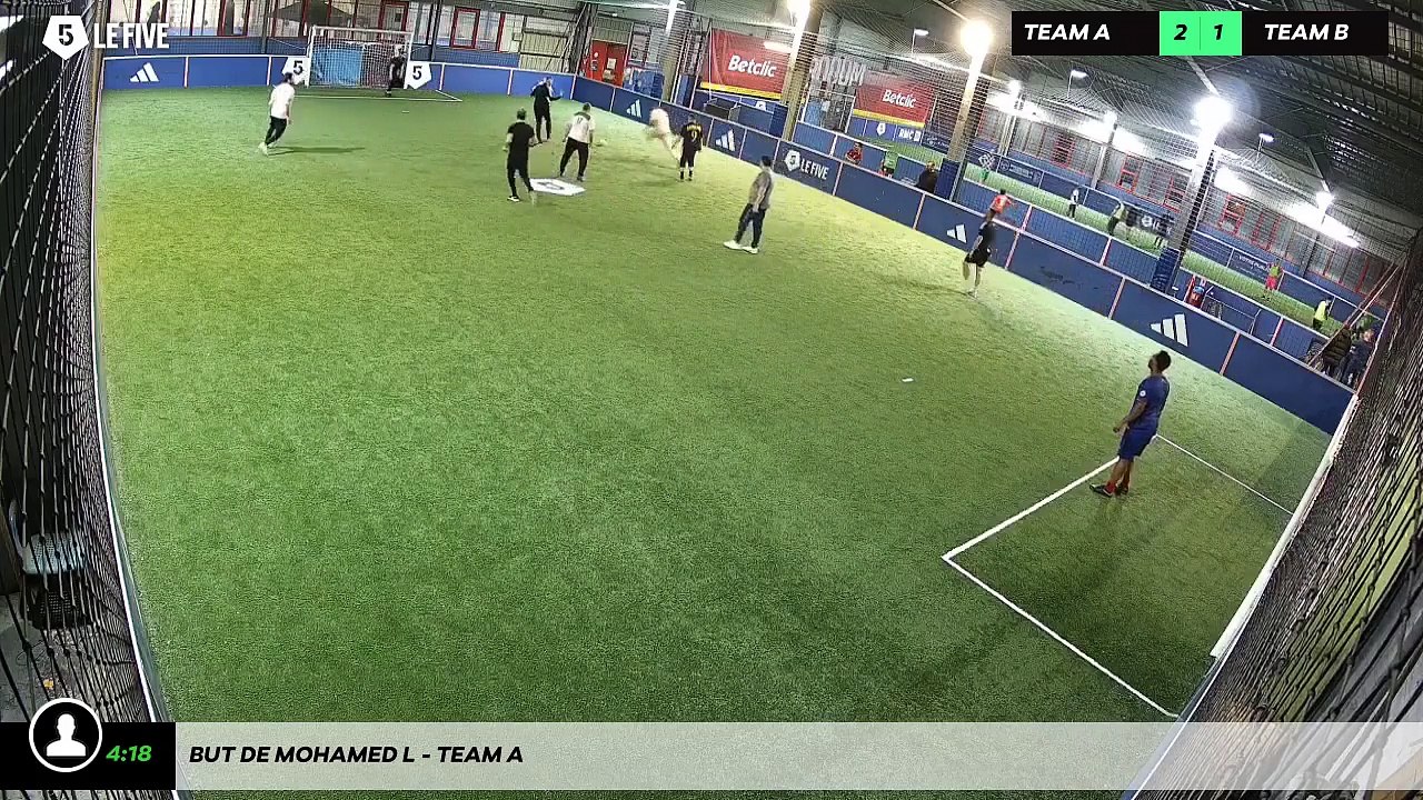 But de Mohamed L - Team A