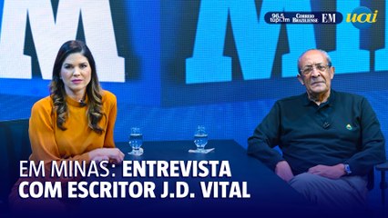 EM Minas recebe J.D. Vital, jornalista e escritor