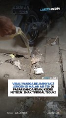 Kukira Minyak, Ternyata Teh! Viral 2 Jirigen Air Teh DIjual Sebagai Minyak Goreng