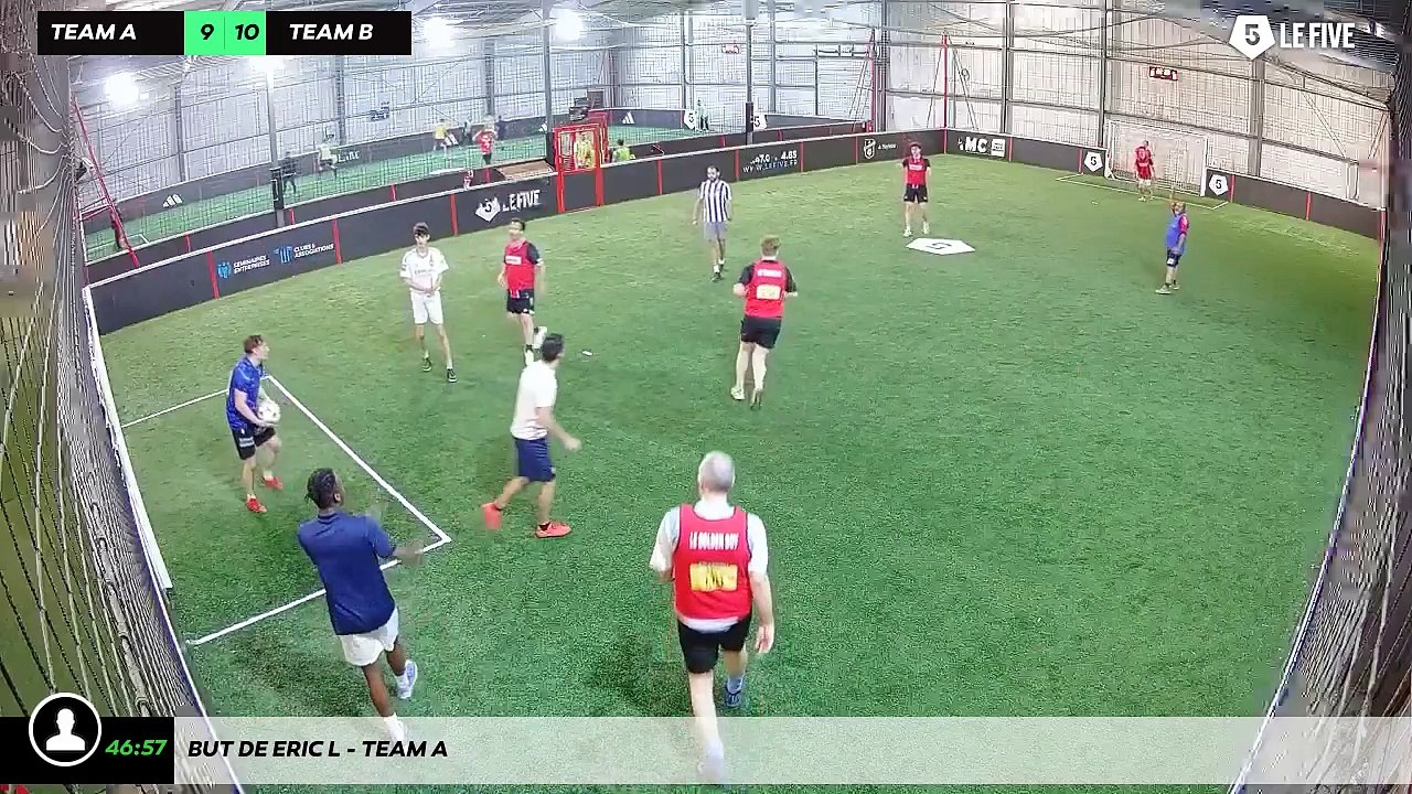 But de Eric L - Team A